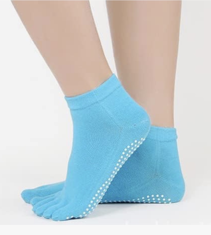 yoga toe grip socks