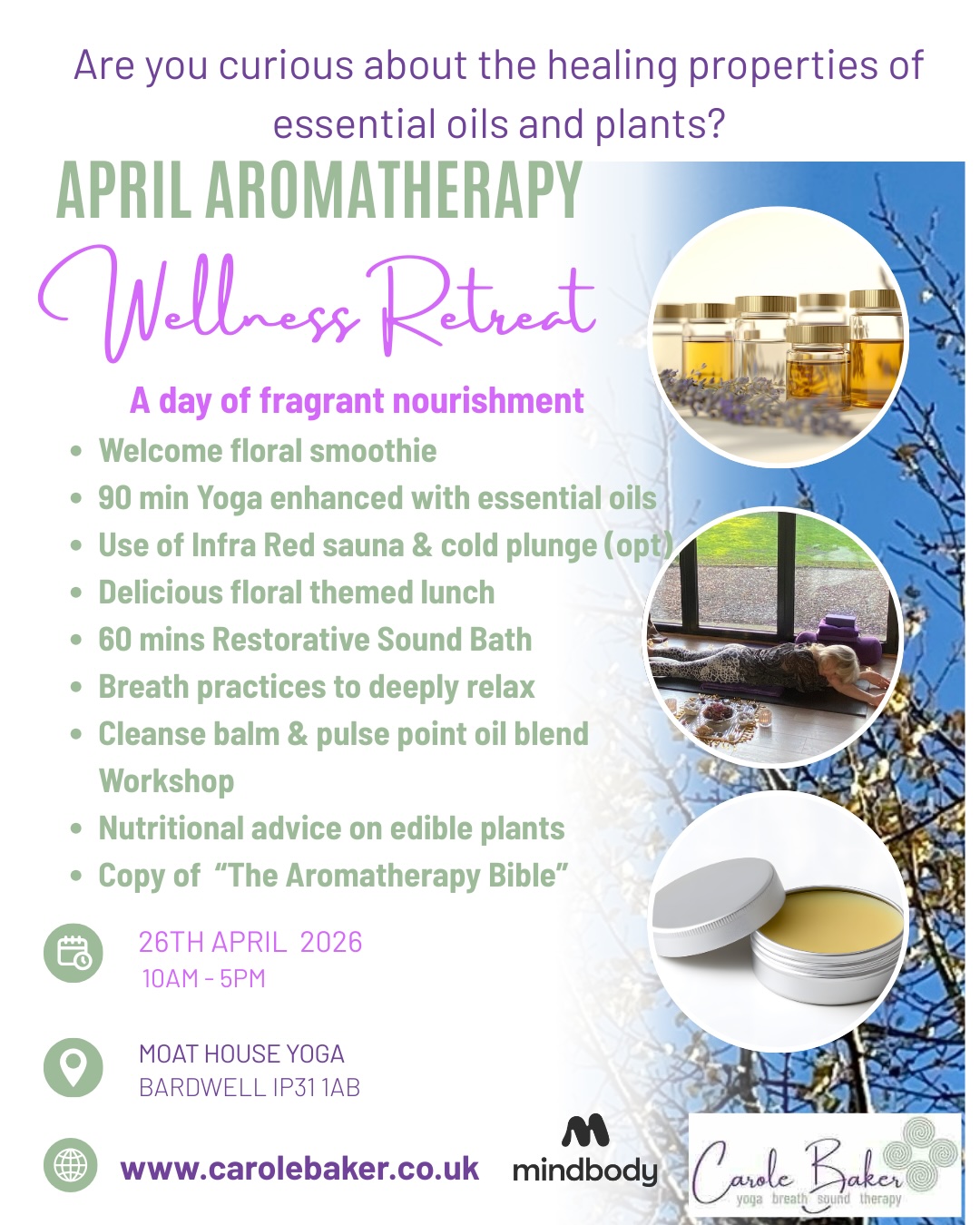 April Aromatherapy Retreat final